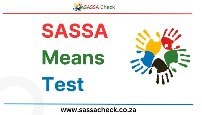 SASSA Means Test