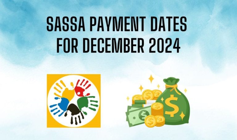 SASSA Payment Dates for December 2024