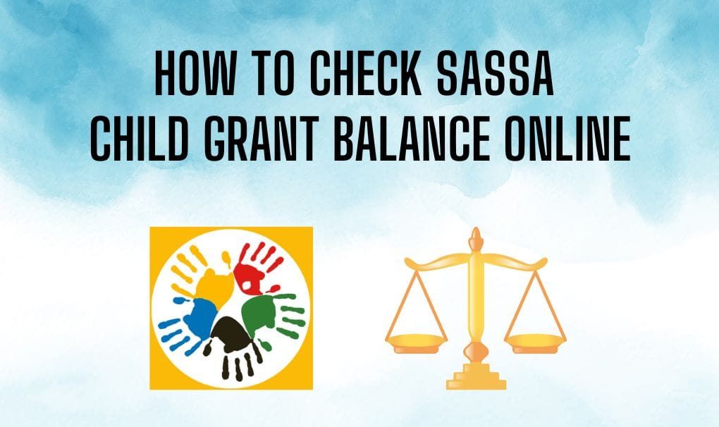 How to check SASSA Child Grant balance online