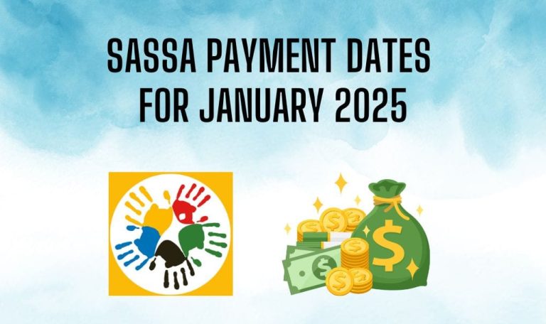 SASSA Payment Dates for January 2025