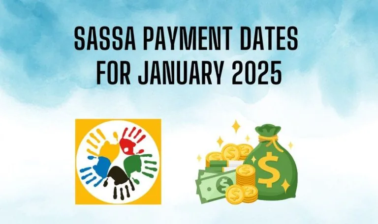 SASSA Payment Dates for January 2025