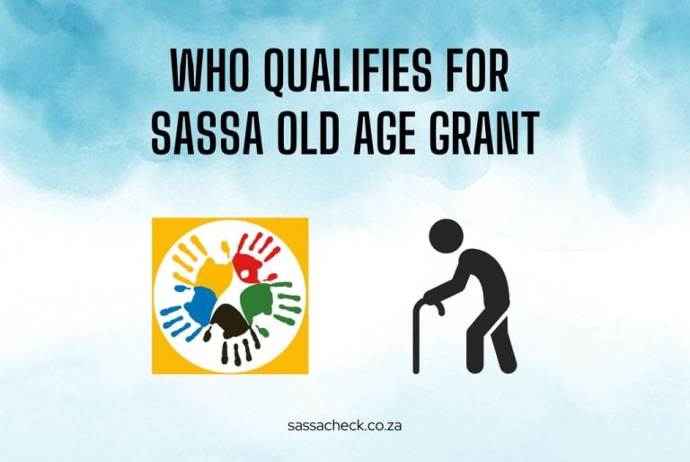 Who qualifies for SASSA old age grant