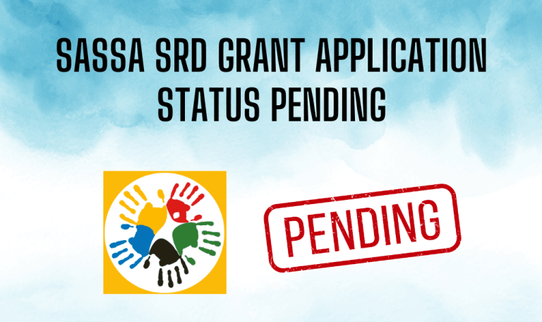 SASSA SRD Grant Application Status Pending