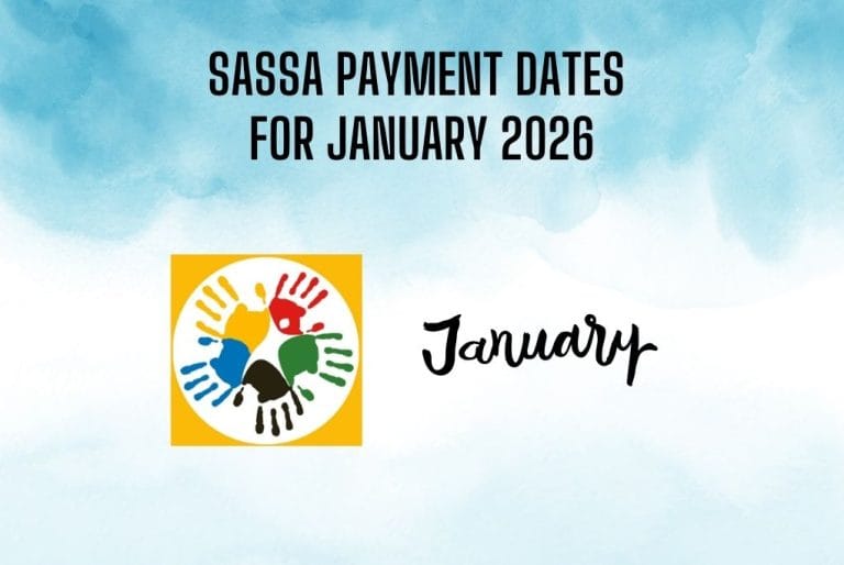 SASSA Payment Dates for January 2026
